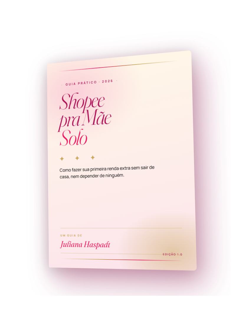 Capa do ebook Shopee pra Mulheres em PDF